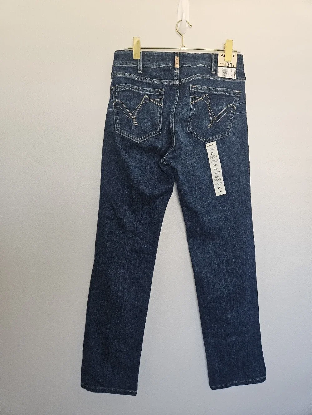 NWT Ariat | Perfect Rise Straight Leg Jeans Long Length Cowgirl Womens 31L
